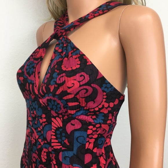 EUC Marc by Marc Jacobs silk/cottonHalter Dress - Picture 3 of 14